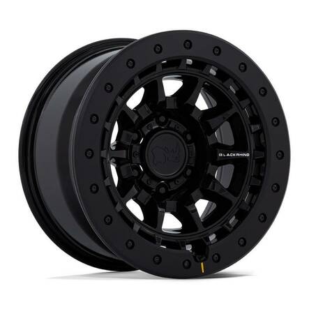 BR016 TUSK GLOSS BLACK 8,5x17 5/127 ET-10 CB71.5 60° - Alumiinivanteet - 333150 - 1