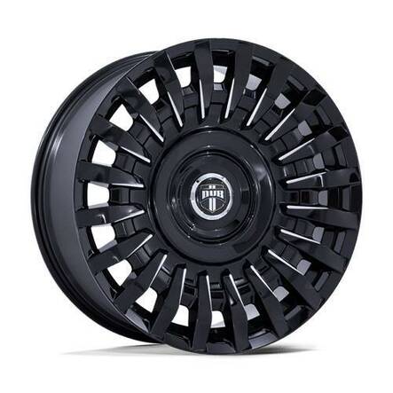 DC272 HONCHO GLOSS BLACK MILLED 9x24 5/115/120 ET38 CB74.1 60° - Alumiinivanteet - 326740 - 1