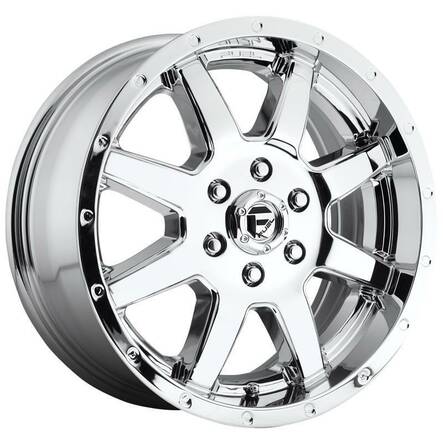 FC536 CHROME PLATED 10x20 8/180 ET-18 CB125.1 60° - Alumiinivanteet - 246010 - 1