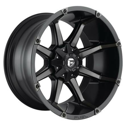 FC556 MATTE BLACK DOUBLE DARK TINT 9x20 6/135/139,7 ET1 CB106.1 60° - Alumiinivanteet - 247690 - 1