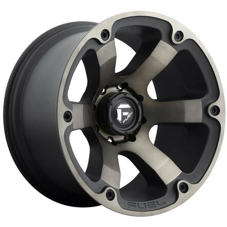 FC564 MATTE BLACK DOUBLE DARK TINT 9x18 5/127 ET1 CB78.1 60° - Alumiinivanteet - 252570 - 1