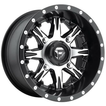FV541 MATTE BLACK MACHINED 7x14 4/156 ET13 CB132.0 60° - Alumiinivanteet - 243040 - 1