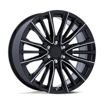 PR223 GLOSS BLACK MILLED 10x24 6/139,7 ET28 CB78.1 60° - Alumiinivanteet - 333260 - 1