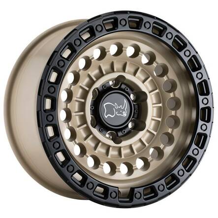 SENTINEL DESERT SAND W/ BLACK RING 9,5x20 8/165,1 ET12 CB125.1 60° - Alumiinivanteet - 312440 - 1
