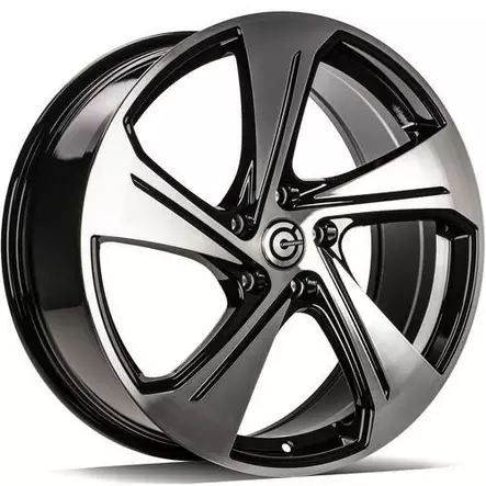 Aqua Black Front Polished 8x19 5/112 ET45 CB57.1 60° - Alumiinivanteet - 352010 - 1