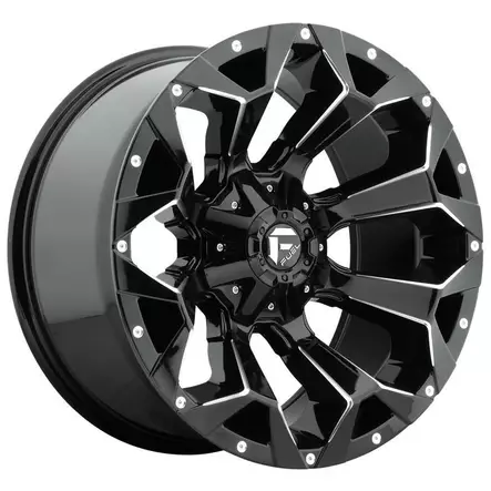 FC576 GLOSS BLACK MILLED 9x18 5/114,3/127 ET-12 CB78.1 60° - Alumiinivanteet - 251520 - 1