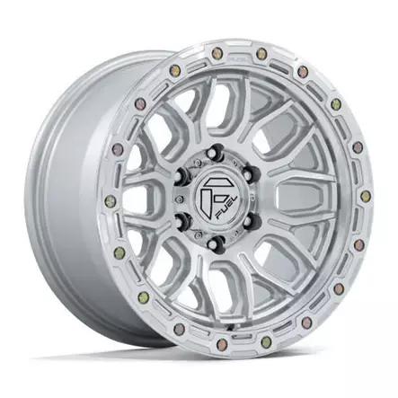 FC881 SURGE GLOSS SILVER W/ MACHINED FACE 9x20 8/180 ET1 CB124.2 60° - Alumiinivanteet - 368810 - 1