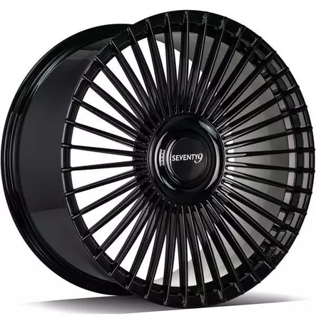 MF.2 Black Glossy 11x21 5/112 ET47 CB66.6 60° - Alumiinivanteet - 358110 - 1