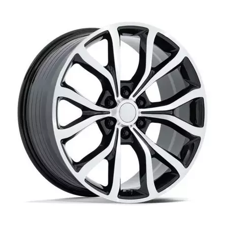 PR230 GLOSS BLACK W/ MACHINED FACE 9,5x22 6/135 ET44 CB87.1 60° - Alumiinivanteet - 359780 - 1