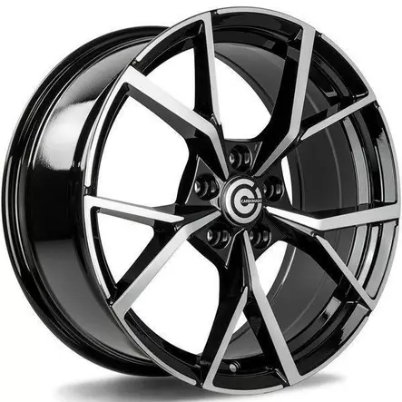 Predator Black Front Polished 6,5x16 5/100 ET38 CB57.1 60° - Alumiinivanteet - 363550 - 1