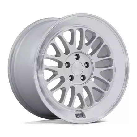 RC214 SCP GLOSS SILVER W/ DIAMOND CUT LIP 8,5x19 5/130 ET45 CB71.6 60° - Alumiinivanteet - 372620 - 1