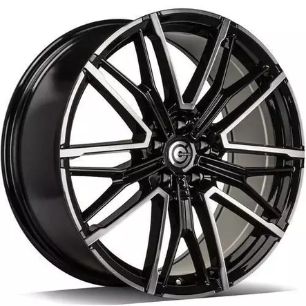 Shade Black Front Polished 9x20 5/112 ET35 CB66.6 60° - Alumiinivanteet - 354460 - 2