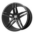 AB12 Gloss Black 10,5x20 5/114,3 ET38 CB72,6 60° - Alumiinivanteet - 242570 - 1