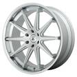 AB29 Brushed Silver With Chrome Lip 10x22 5/120 ET30 CB74,1 60° - Alumiinivanteet - 257420 - 1