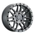 ARCHES MATTE BRUSHED GUNMETAL W/ BLACK BOLTS 8x18 5/127 ET30 CB71,5 60° - Alumiinivanteet - 327990 - 1