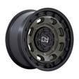 ATLAS OLIVE DRAB GREEN W/ BLACK LIP 8x16 6/139,7 ET-10 CB106.1 60° - Alumiinivanteet - 329490 - 1