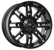 D07 Flatblack 9,5x22 6/135/139,7 ET20 CB106,1 60° - Alumiinivanteet - 302180 - 1