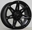 D53A Flatblack 9,5x20 5/120/139,7 ET20 CB78.1 60° - Alumiinivanteet - 234260 - 1