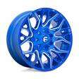 D770 TWITCH ANODIZED BLUE MILLED 9x20 5/114,3/127 ET1 CB78,1 60° - Alumiinivanteet - 328900 - 1