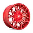 D771 TWITCH CANDY RED MILLED 12x22 5/114,3/127 ET-44 CB78,0 60° - Alumiinivanteet - 302210 - 1