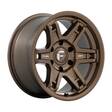 D837 SLAYER MATTE BRONZE 8,5x18 6/135 ET1 CB87,1 60° - Alumiinivanteet - 312870 - 1
