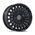 DC272 HONCHO GLOSS BLACK MILLED 9x24 5/115/120 ET38 CB74.1 60° - Alumiinivanteet - 326740 - 1