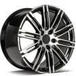 Elite Black Front Polished 9,5x20 5/130 ET50 CB71,6 60° - Alumiinivanteet - 320200 - 1