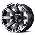 FA143 Machined Gloss Black 7x12 4/101,6 ET-47 CB70,7 60° - Alumiinivanteet - 324940 - 1