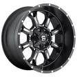 FC517 MATTE BLACK MILLED 9x17 6/135/139,7 ET1 CB106,1 60° - Alumiinivanteet - 248200 - 1