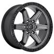 FC698 MATTE GUN METAL BLACK BEAD RING 9x17 6/139,7 ET-12 CB106.1 60° - Alumiinivanteet - 247380 - 1