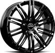 GMP Targa Gloss Black 11,5x22 5/130 ET52 CB71.6 R14 - Alumiinivanteet - 286330 - 1
