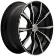Grossen 9 BlackPolish 8,5x20 5/108 ET40 CB73,1 60° - Alumiinivanteet - 216490 - 1