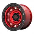 KM236 Candy Red 9x17 6/139,7 ET-38 CB108,0 60° - Alumiinivanteet - 299220 - 1