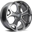 LASVEGAS Anthracite Front Polished 6,5x16 5/108 ET50 CB63.4 60° - Alumiinivanteet - 317560 - 1