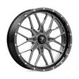 M45 PORTAL GLOSS BLACK MILLED 7x16 4/156 ET10 CB115.1 60° - Alumiinivanteet - 327290 - 1