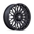 M50 CLUBBER MATTE BLACK DDT 7x15 4/137/156 ET10 CB110.1 60° - Alumiinivanteet - 331050 - 1