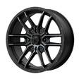 MA43 Satin Black With Titanium Tint 7x15 4/137 ET10 CB112.0 60° - Alumiinivanteet - 273760 - 1