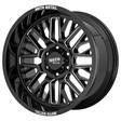 MO802 Gloss Black Milled 9x20 6/120 ET18 CB66,9 60° - Alumiinivanteet - 327370 - 1