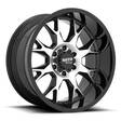 MO806 GLOSS BLACK MILLED 9x20 5/127 ET0 CB71,5 60° - Alumiinivanteet - 327390 - 1