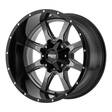 MO970 Gloss Gray Center Gloss Black Lip 9x20 6/135/139,7 ET0 CB106,2 60° - Alumiinivanteet - 239700 - 1