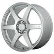 MR143 Hyper Silver 8x18 5/108/114,3 ET45 CB72,6 60° - Alumiinivanteet - 257330 - 1