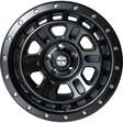 Nano 3S234 Full Matt Black 8,5x17 5/120 ET0 CB65,1 60° - Alumiinivanteet - 316580 - 1