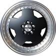 Nano 5852 Matte black machined lip 9x18 5/112 ET30 CB66,6 BLACK FRIDAY 23 60° - Alumiinivanteet - 329440 - 1