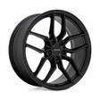 P5C MATTE BLACK 8x17 5/105 ET40 CB72,1 60° - Alumiinivanteet - 325200 - 1