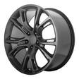 PR137 Matte Black 10x20 5/127 ET50 CB71.5 60° - Alumiinivanteet - 236400 - 1