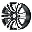 PR182 Gloss Black Machined 10x24 6/139,7 ET31 CB78,1 60° - Alumiinivanteet - 295600 - 1