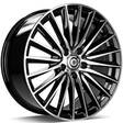 Prestige Black Front Polished 8x18 5/112 ET45 CB66.5 60° - Alumiinivanteet - 322980 - 1