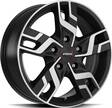 RONAL R64 Jet Black Matt Front Cut 6,5x16 5/130 ET66 CB89,1 - Alumiinivanteet - 336200 - 1
