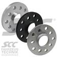 SCC Spacer 15mm System 2 ALU musta/anod. 5/130 CB71,6 (pari) - Rengas- ja vannetarvikkeet - 289200 - 1