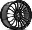 SPATH SP48 Gloss Black Black 10,5x22 5x130 ET45 CB71.6 60° 1100 kg - Alumiinivanteet - 272210 - 1